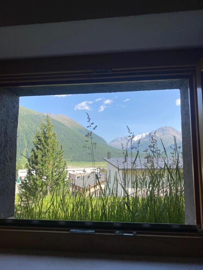 Relaxing Confortable Studio, Heated Garage, Skiroom Samedan Exterior foto